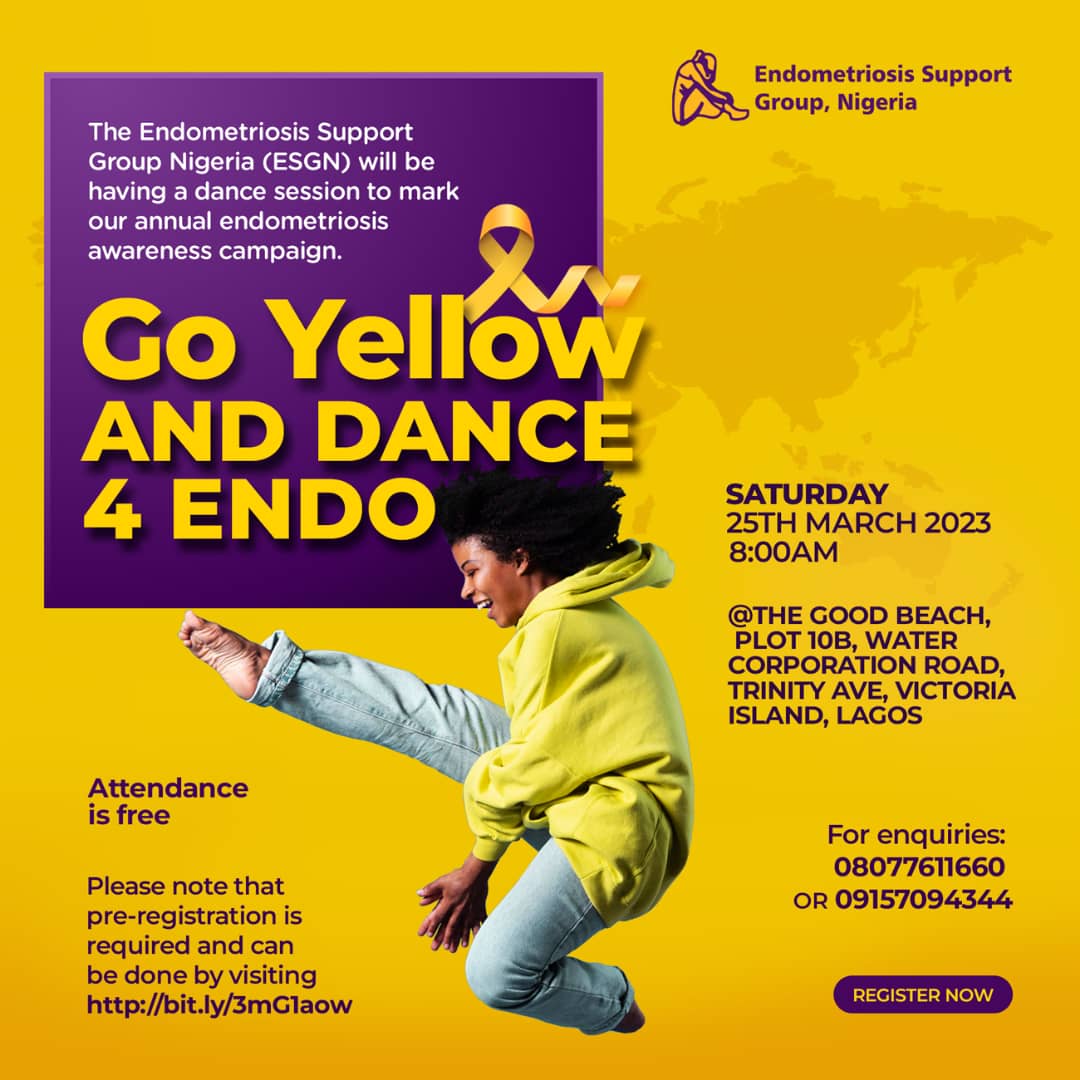 Go Yellow And Dance For Endometriosis | ESGN
